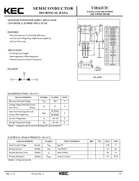 Datasheet U10A2CIC manufacturer KEC